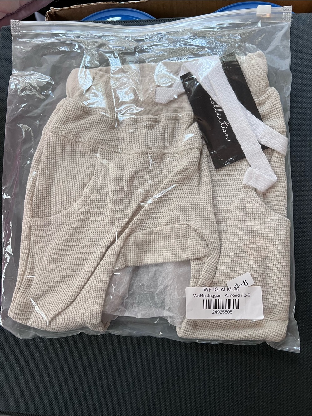 Little Bipsy Almond Waffle Joggers